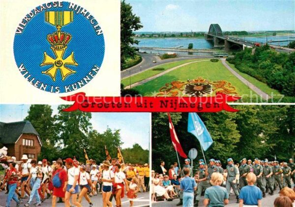 Nijmegen Aufmarsch und Brückenpartie