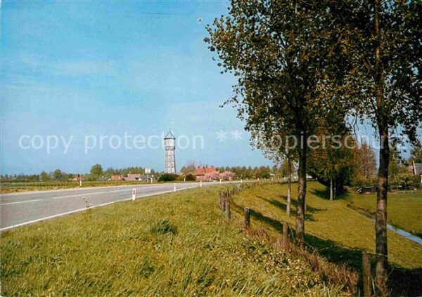 Scherpenisse Provinciale Weg met Watertoren