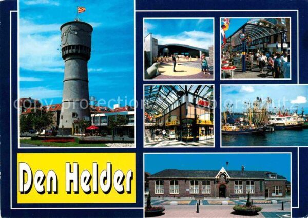 Den Helder Turm Hafen