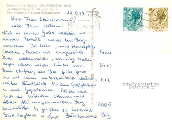 Colfosco Val Badia Chiesetta verso Gruppo Sella – Bild 2