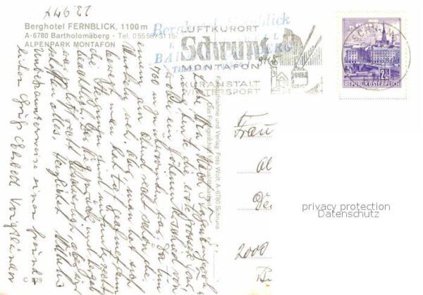 Bartholomaeberg Vorarlberg Berghotel Fernblick – Bild 2