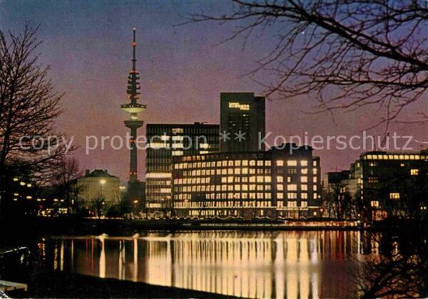 Hamburg Außenalster Hotel Loews Plaza Fernsehtu