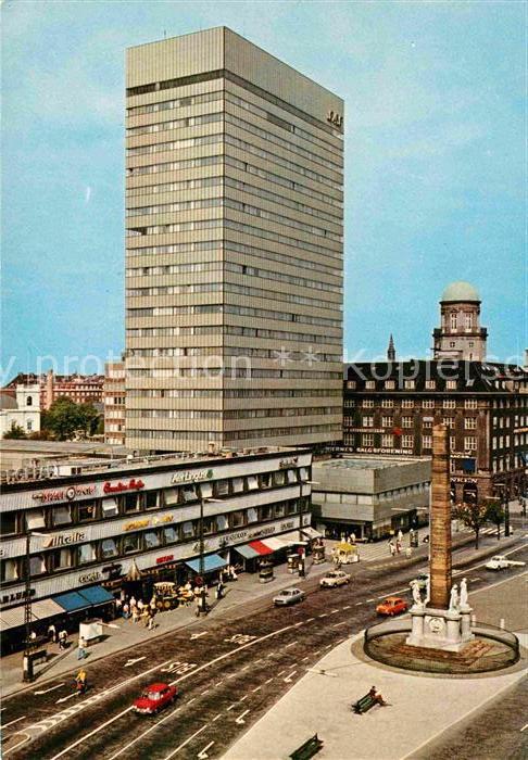 Kopenhagen Freiheitssäule und SAS Hotel