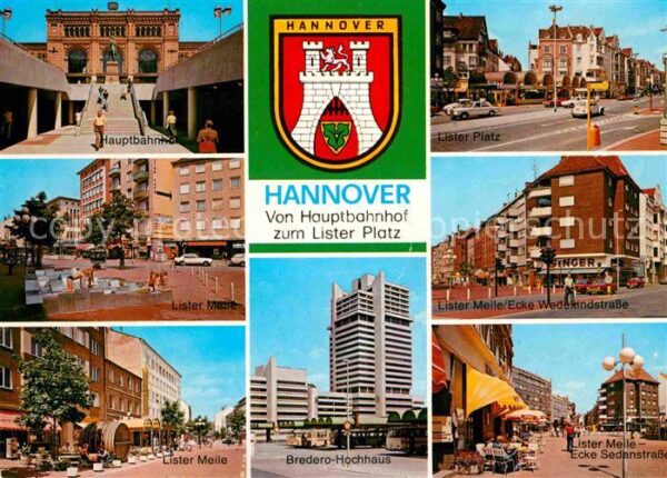 Hannover Vom Hauptbahnhof zum Lister Platz Wedek