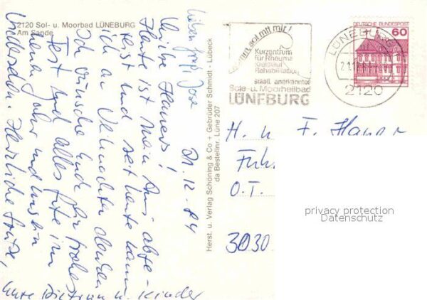 Lueneburg Am Sande zur Weihnachtszeit – Bild 2