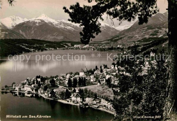 Millstatt Millstaettersee Kärnten Seepartie