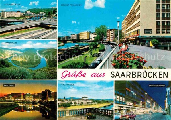 Saarbruecken Saarschleife Stadttheater Berliner-Prom