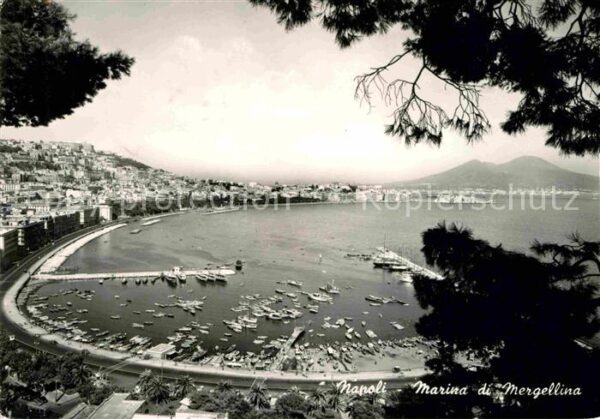 Napoli Neapel Marina di Mergellina