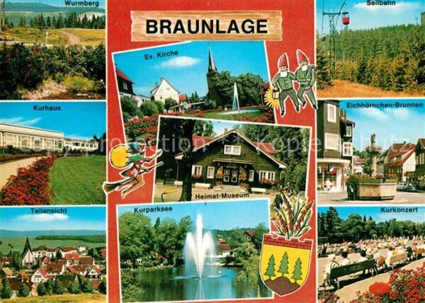 Braunlage Seilbahn Eichh?rnchen Brunnen Kurhaus W