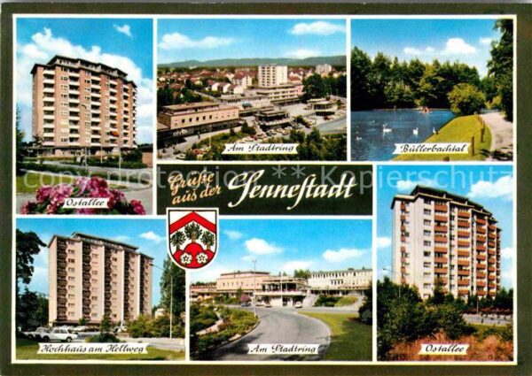 Sennestadt B?llerbachtal Ostallee Stadtring Hochha