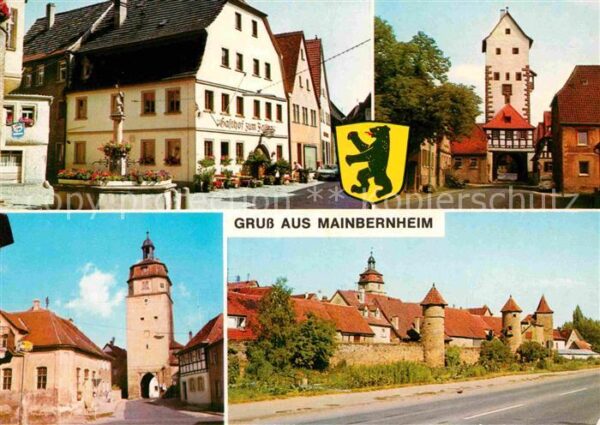 Mainbernheim T?rme und Tore Stadtmauer