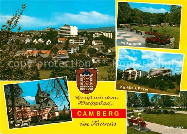 Camberg Bad Amtshof Kurpark Kurklinik Pitzer