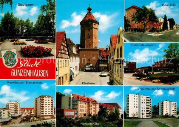 Gunzenhausen Altmuehlsee Blasturm Haus-Silo Punkthäuser Spitalwa