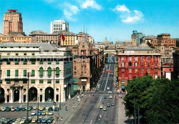 Genova Genua Liguria Via 20. Settembre