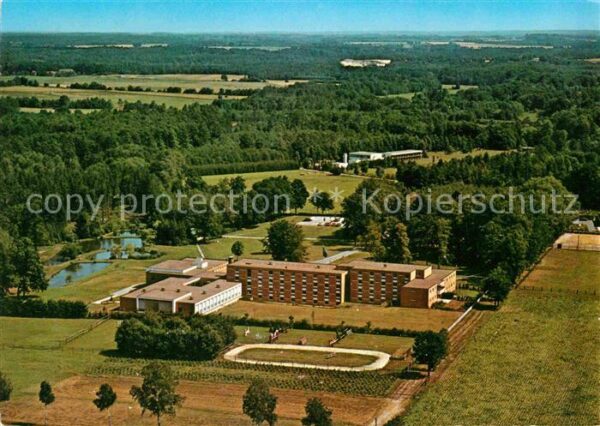 Walsrode Lueneburger Heide Fliegeraufnahme Bildungszentrum der Deu