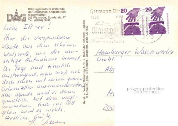Walsrode Lueneburger Heide Fliegeraufnahme Bildungszentrum der Deu – Bild 2