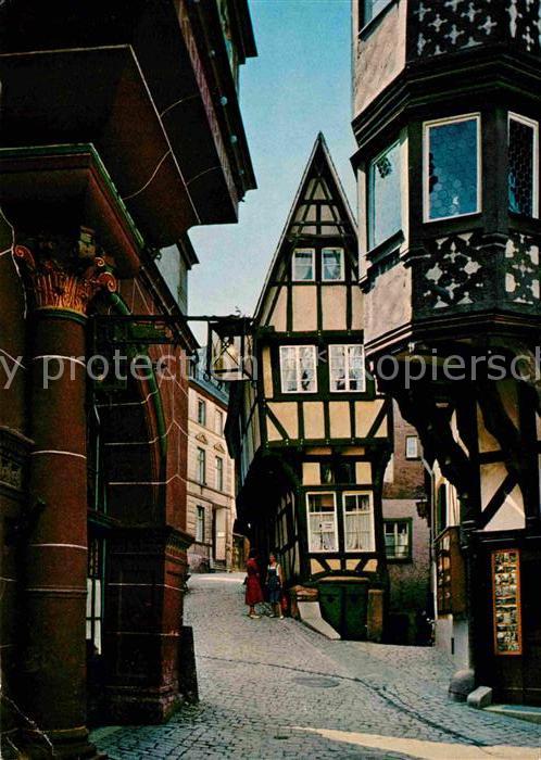 Bernkastel-Kues Beim Spitzhäuschen Fachwerk