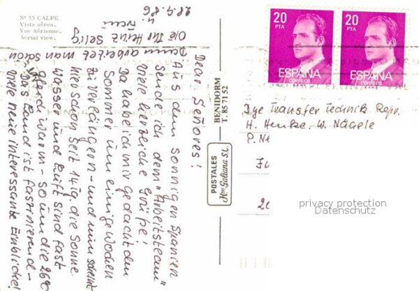 Calpe Fliegeraufnahme – Bild 2