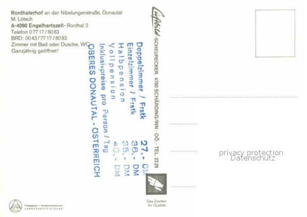 Engelhartszell Donau Oberoesterreich Ronthalerhof Donautal – Bild 2