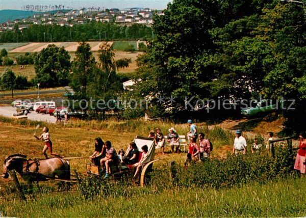 Beisefoerth Malsfeld Pferdewagen Ausflügler