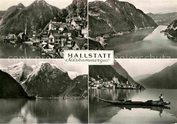 Hallstatt Austria Seepartien