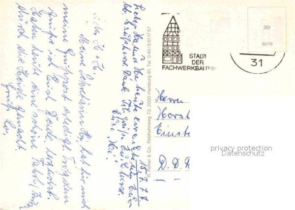 Mueden Oertze Kirche Gedenkstein Partie am Wasser – Bild 2