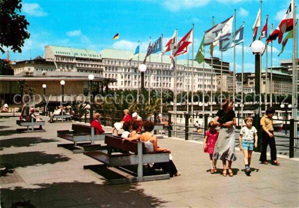 Hamburg am Jungfernstieg