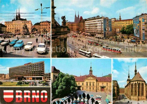 Brno Bruenn Namesti 25. unora Hotel-International S