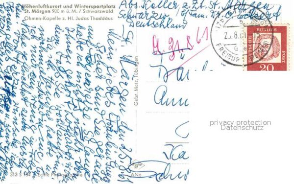St Maergen Ohmen Kapelle zu Hl Judas Thaddäus Höhe – Bild 2