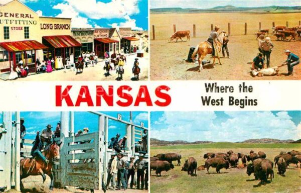 Dodge City Where the West Begins Front Street Bran