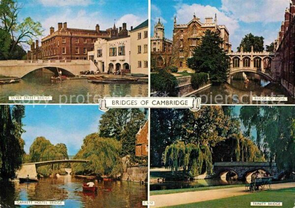 Cambridge Cambridgeshire Bridges of the city