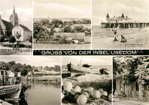 Insel Usedom Ahlbeck Seebrücke Benz Schmollensee Rat