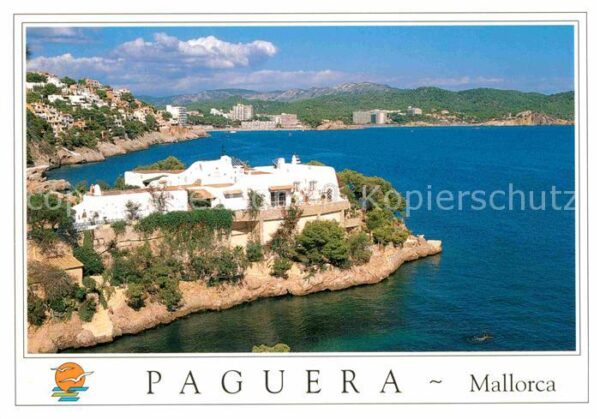Paguera Mallorca Islas Baleares Panorama Küste