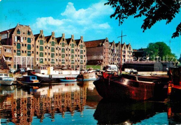 Amsterdam Niederlande Prinseneiland alte Lagerhäuser