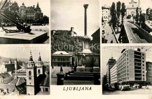 Ljubljana Teilansichten