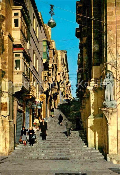 Valletta Typical street Gasse