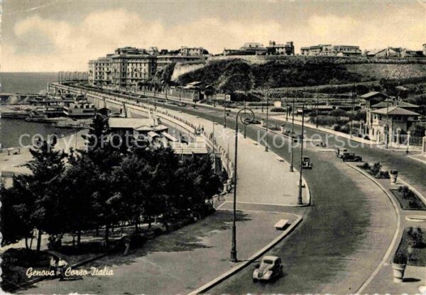 Genova Genua Liguria Corso Italia