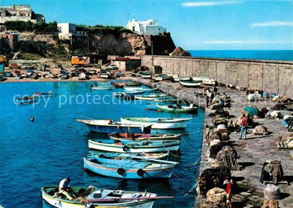 Forio d Ischia Angolo del porto Hafen
