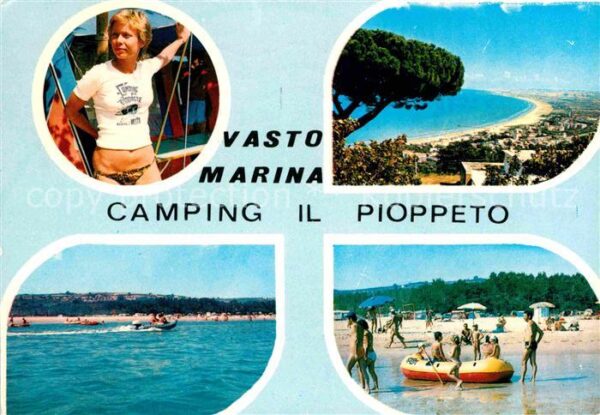 Vasto Camping il Pioppeto Spiaggia Panorama S