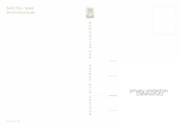 Suhl Thueringer Wald Wilhelm Pieck Strasse Hochhaus – Bild 2