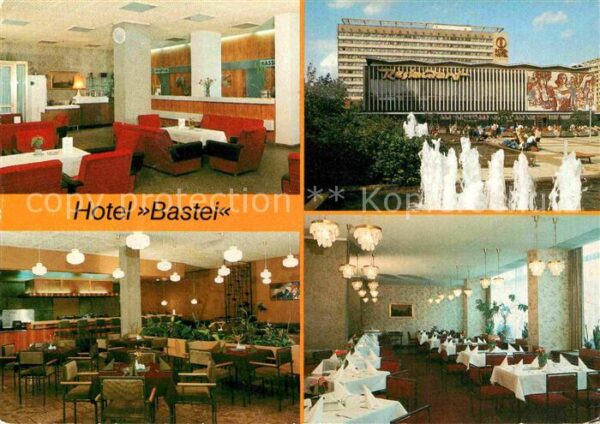 Dresden Interhotels Hotel Bastei Empfangshalle
