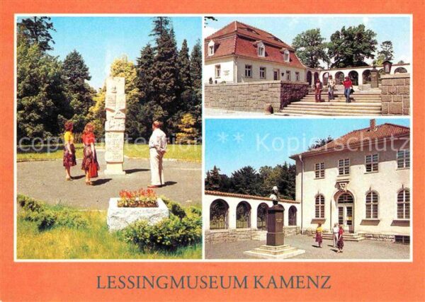 Kamenz Sachsen Lessingmuseum Denkmal Büste