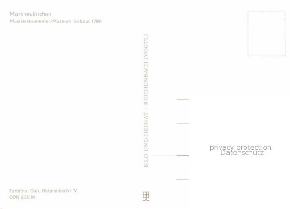 Markneukirchen Musikinstrumente Museum erbaut 1784 – Bild 2