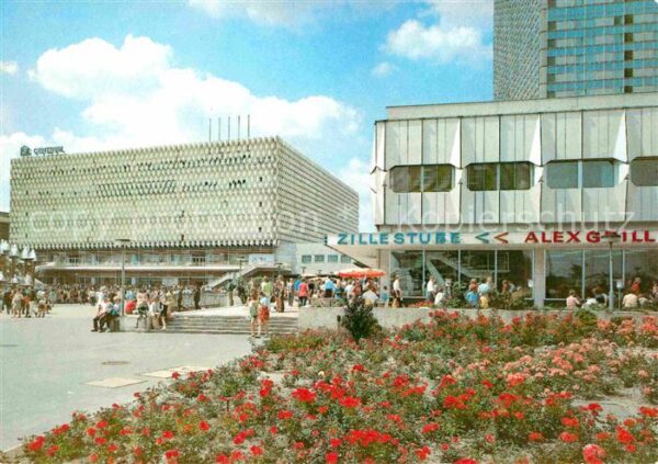 Berlin Alexanderplatz Hauptstadt der DDR