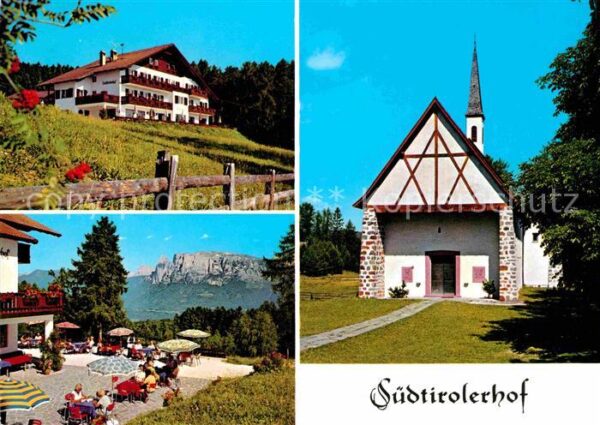 Oberbozen Ritten Pension Restaurant Südtirolerhof Alpenb