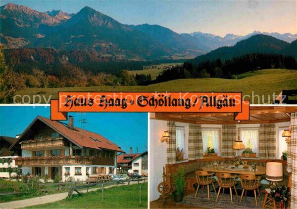 Schoellang Panorama Allgäuer Alpen Pension Haus Ha