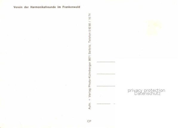 Selbitz Oberfranken Verein der Harmonikafreunde im Frankenw – Bild 2