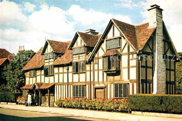 Stratford-Upon-Avon Shakespeare's Birthplace Building 16th