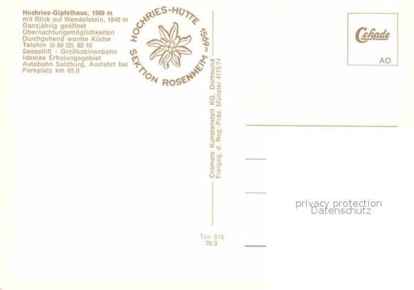 Hochrieshuette Gipfelhaus mit Blick auf Wendelstein Fl – Bild 2