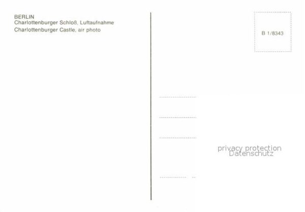 Berlin Charlottenburger Schloss Fliegeraufnahm – Bild 2